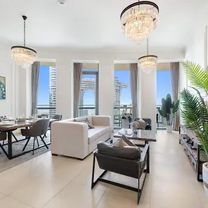  شقة Stylish 2Br In Downtown Dubai With Sea And City Views